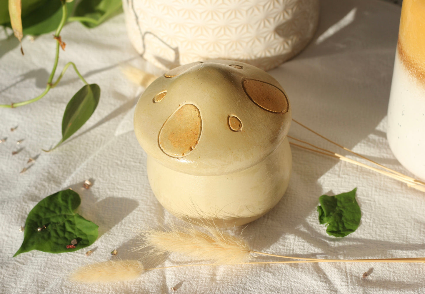 Bougie Champignon - Ambre