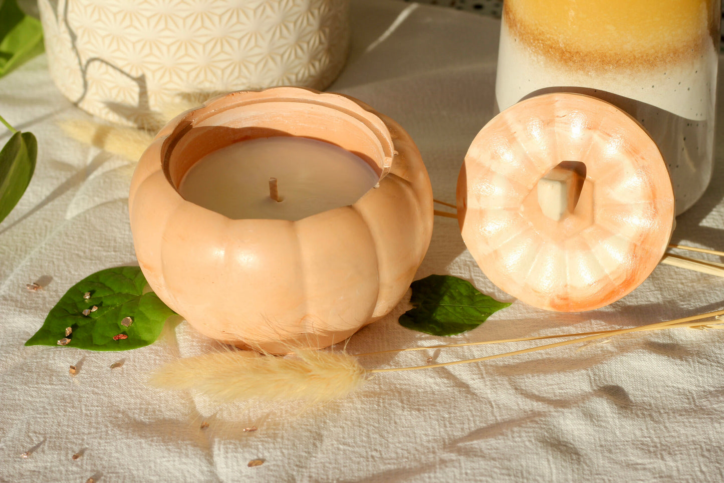 Bougie Citrouille - Orange Cannelle