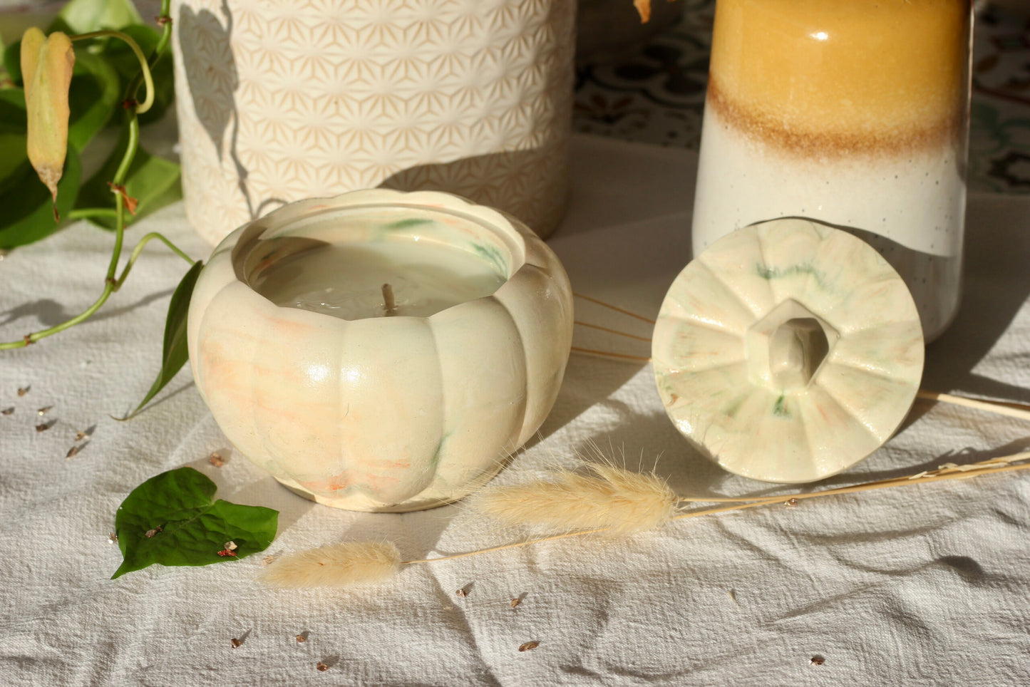 Bougie Citrouille - Ambre