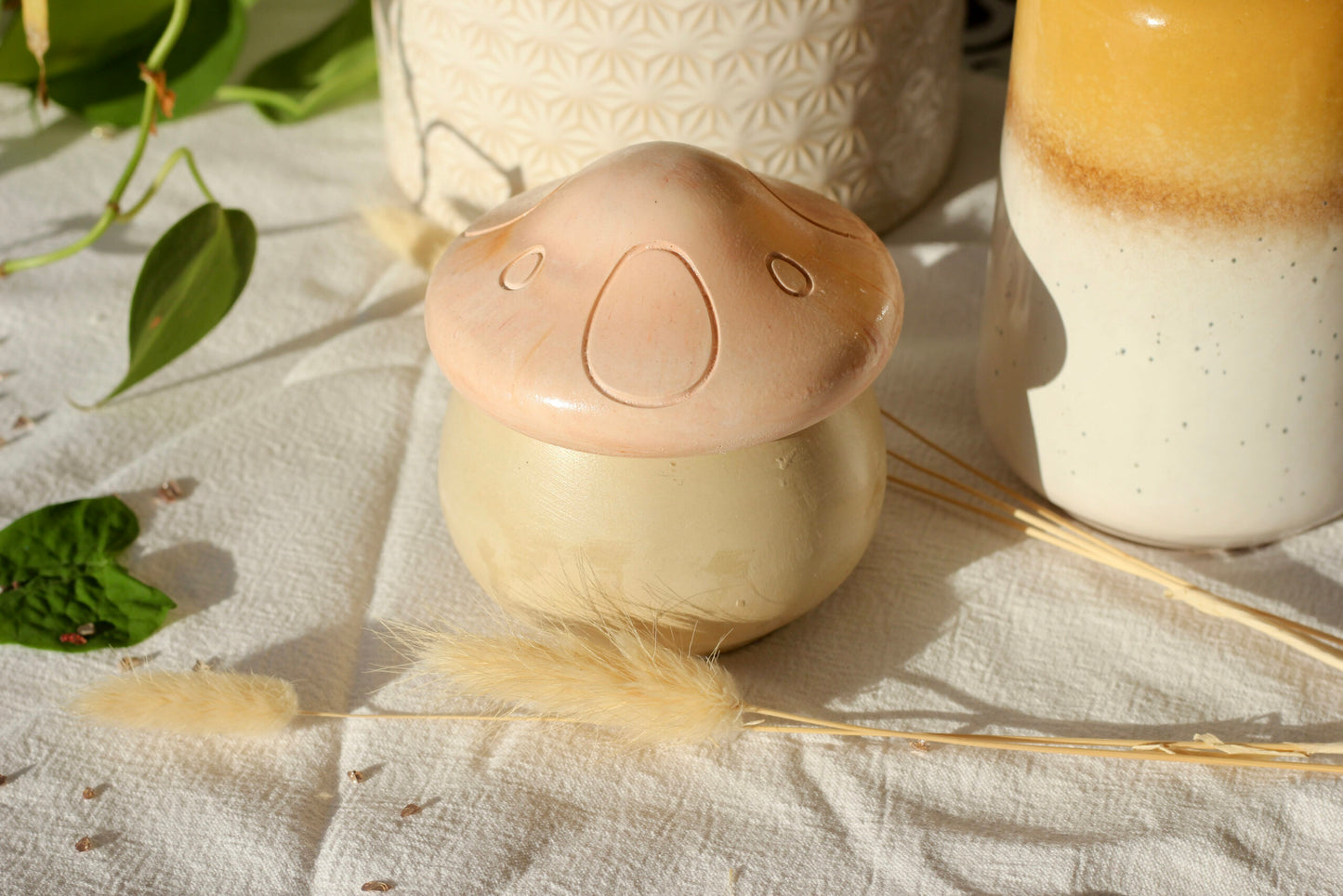 Bougie Champignon - Cannelle