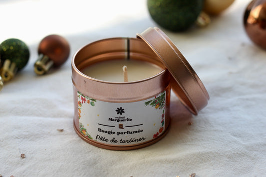 Bougie boîte métal - Pâte à tartiner