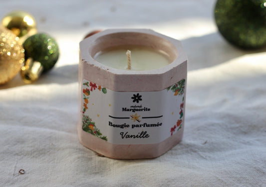 Bougie hexagonale - Vanille