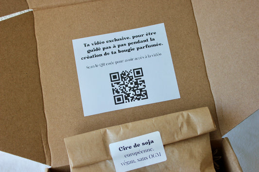 🕯️Box DIY Bougie d'Automne - Citrouille🍁