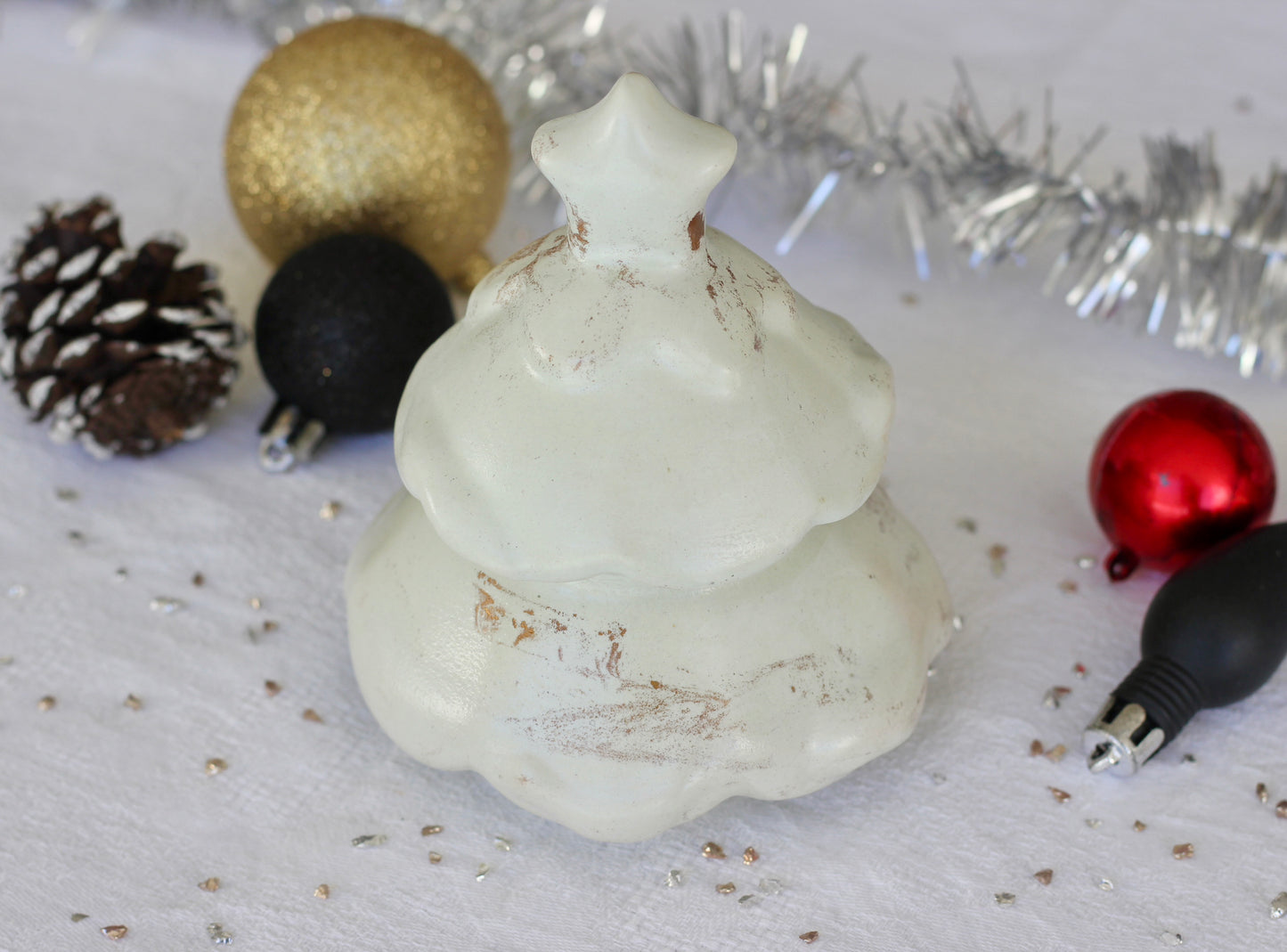 Bougie Petit Sapin - Orange cannelle