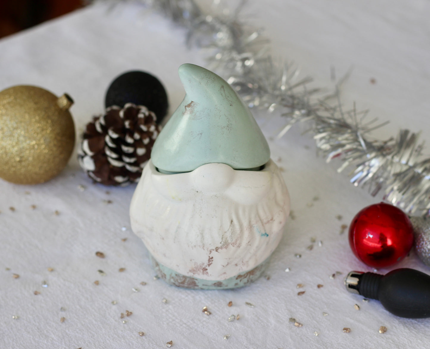 Bougie Lutin - Marron chaud