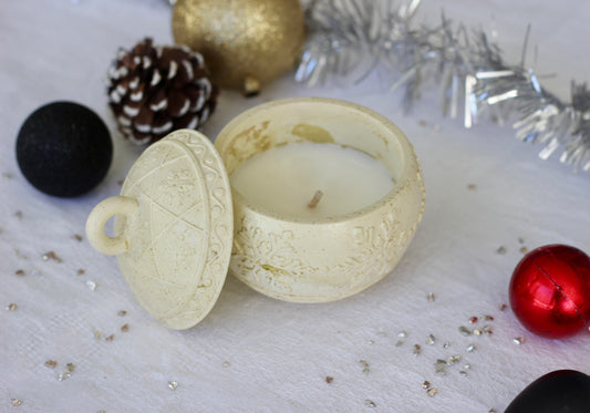 Bougie boule de Noël - Pâte à tartiner