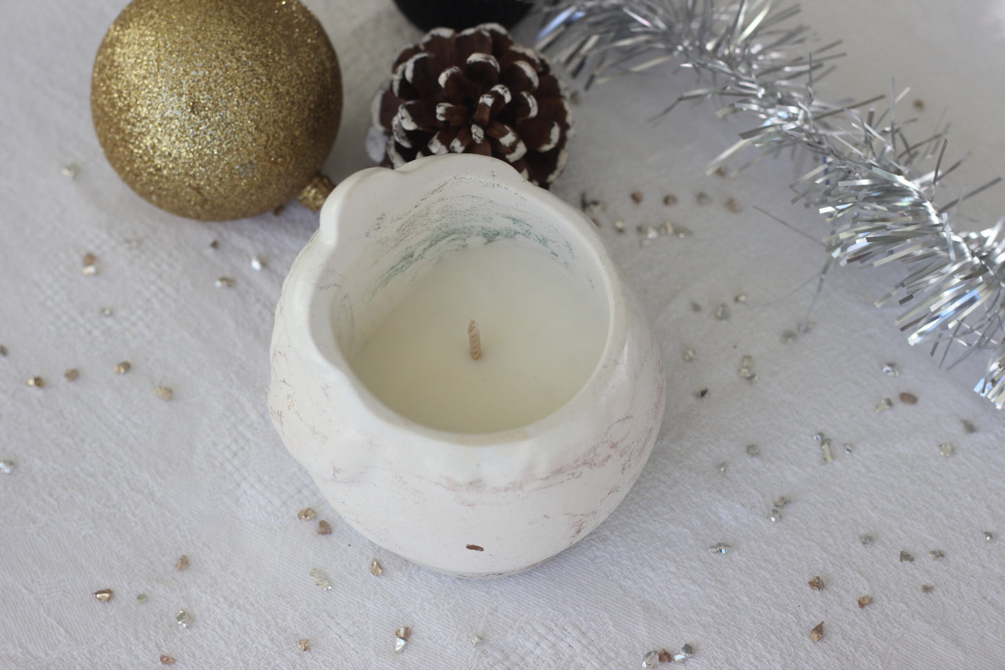 Bougie Lutin - Marron chaud