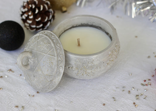 Bougie boule de Noël - Pâte à tartiner