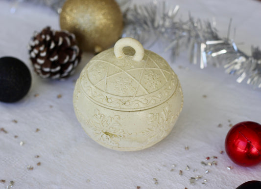 Bougie boule de Noël - Pâte à tartiner
