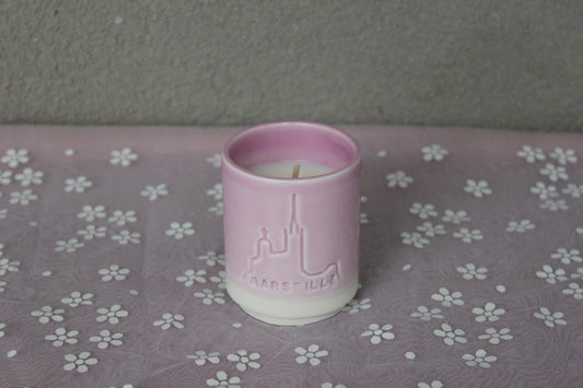 Bougie Marseille - Violet clair