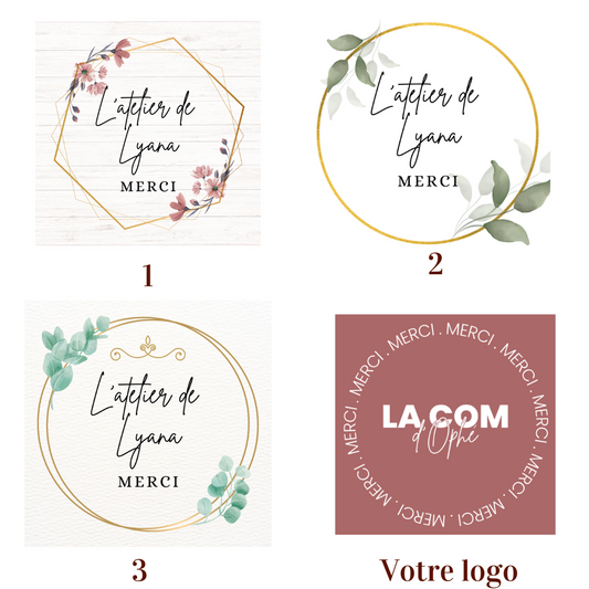 Bougie personnalisée - Logo entreprise 50g