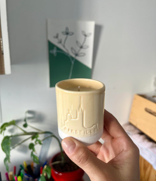 Bougie Marseille - Beige