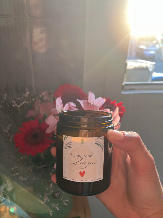 Bougie personnalisée avec message - 120g/160g